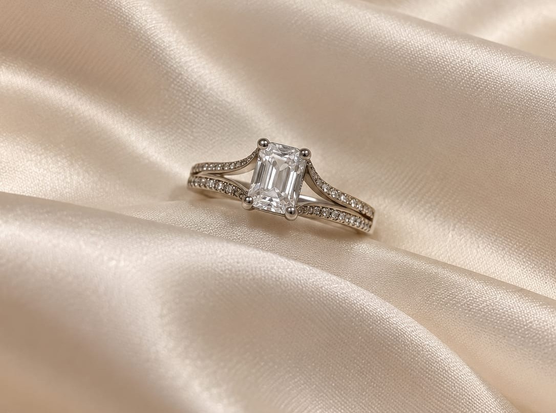 Anillo 2.2 Gr 10k Oro Blanco